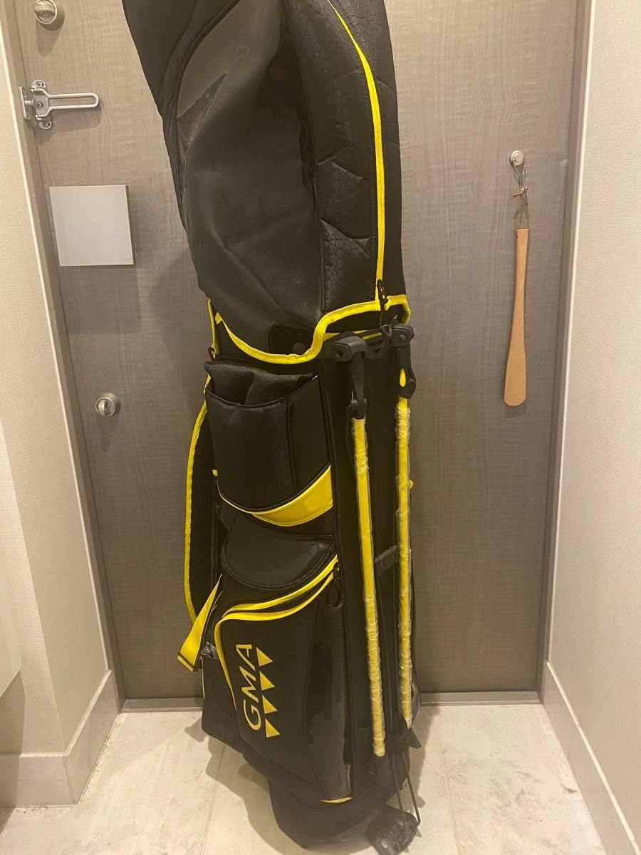 GMA キャディバッグ ホワイト・グレー・カモフラージュ